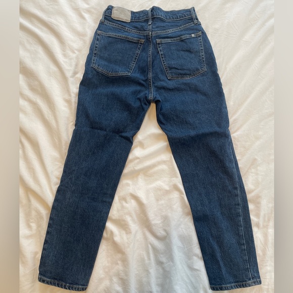 Everlane The Original Cheeky Jean, Crop/Ankle, Washed Midnight, 28 - Picture 4 of 5